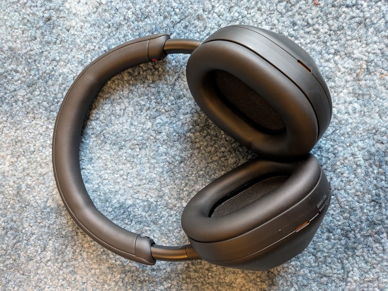 Sony WH-1000XM5/B Wireless Noise Canceling Over-Ear Headphones - Black gallery