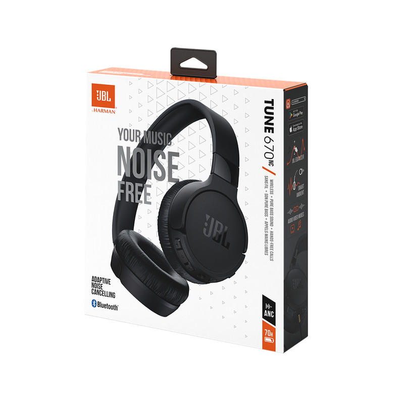 JBL Tune 670NC, Adaptive Noise Cancelling Wireless On-Ear Headphones gallery