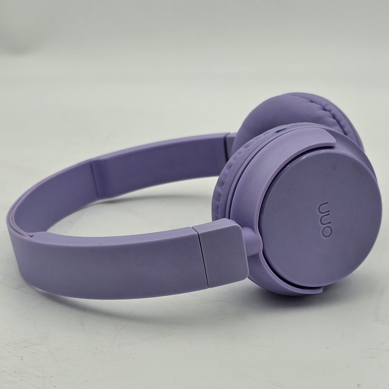 onn. Wireless On-Ear Headphones Purple Bluetooth OND19AAH24 Tested gallery