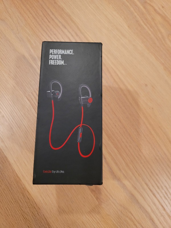 Powerbeats2 Dr. Dre Beats Wireless In-Ear Headphones Earbuds Black Red B0516 gallery
