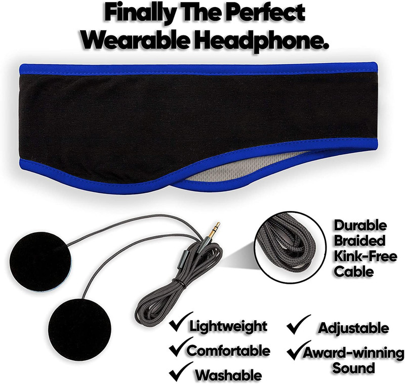 CozyPhones Sleep Headphones - Over Ear from Ultra One-Size, Blue gallery