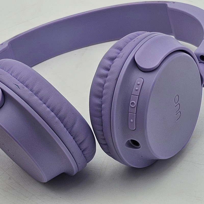 onn. Wireless On-Ear Headphones Purple Bluetooth OND19AAH24 Tested gallery