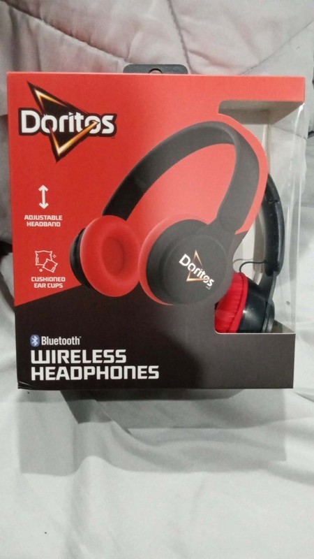 **DORITOS** Bluetooth Wireless Headphones, COLECTIBLE ITEM” (LIMITED EDITION!!!)