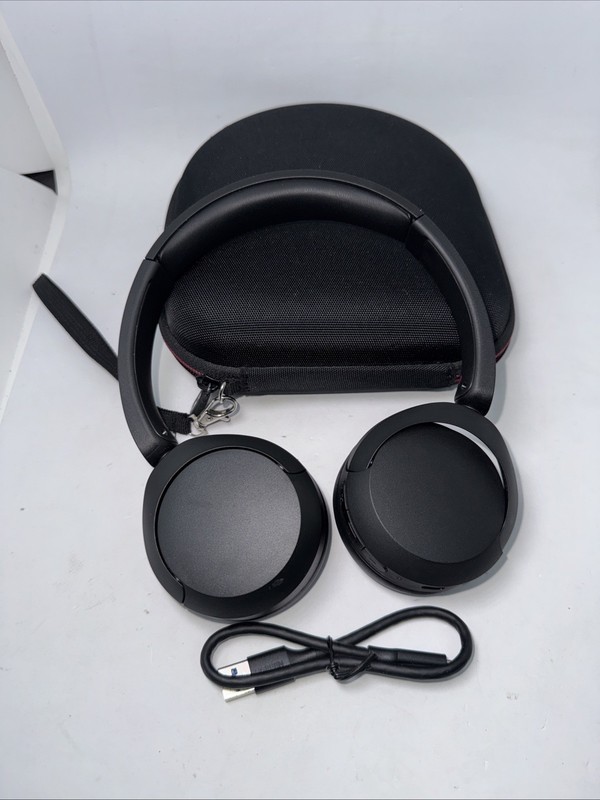 Sony WH-CH520 Wireless Headphones Bluetooth On-Ear Headset w/ Microphone, Black