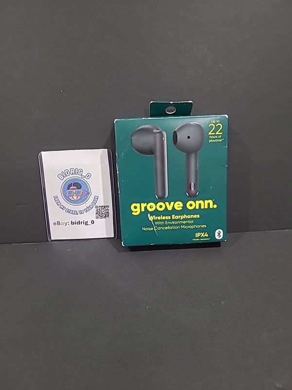 groove onn. Wireless Earphones – IPX4, Crystal Clear Sound & 22hr Playtime