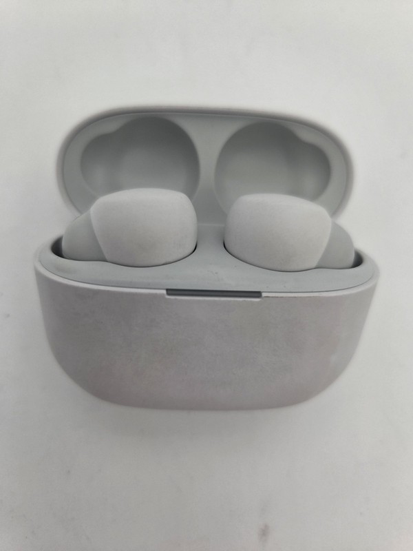 Sony Link Buds (Case + Buds) YY2950 Bluetooth Wireless Earbuds white works good