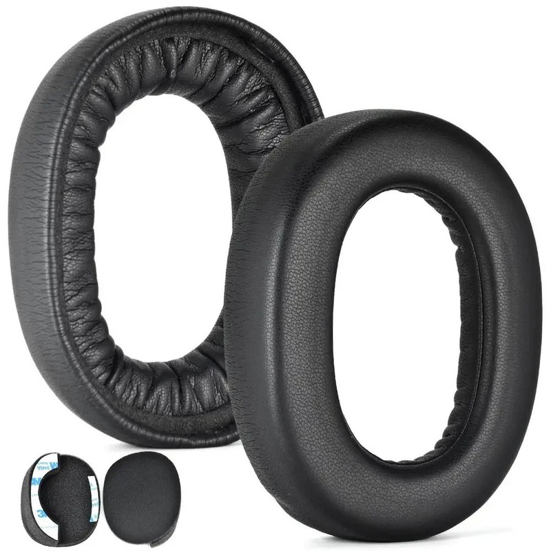 Earmuff Replacement Cushion Cover Earpads For Jabra Elite 85H Headphone Leather
