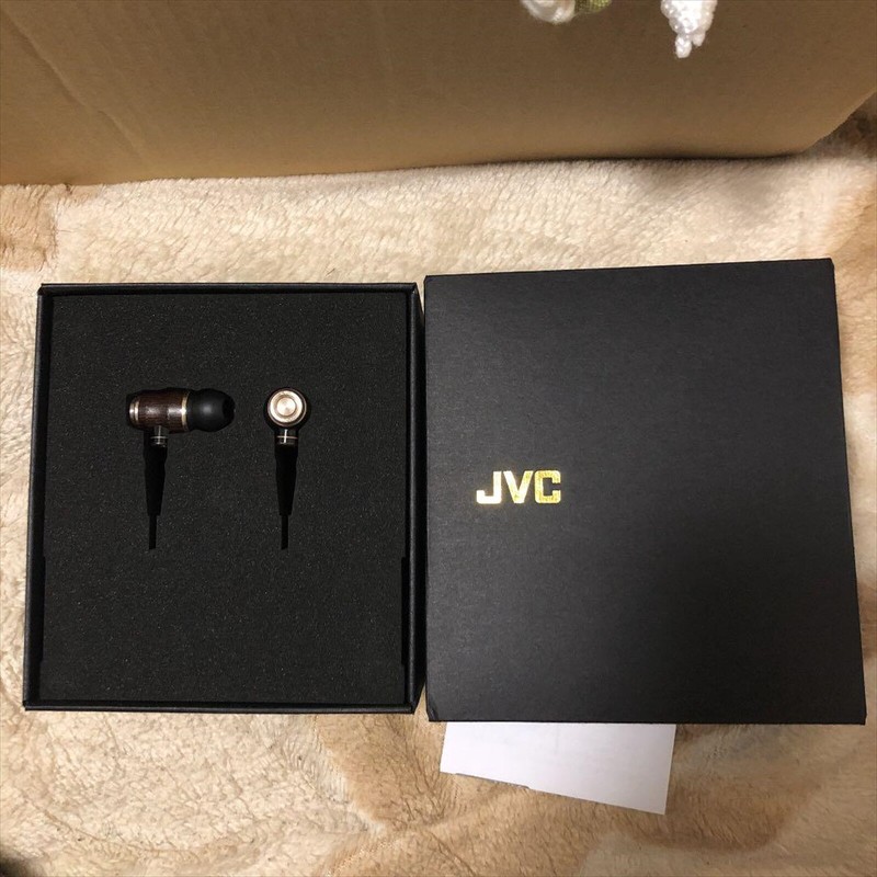 HA-FX850 Wood Stereo In-Ear Headphones JVC KENWOOD Victor Portable Audio USED gallery