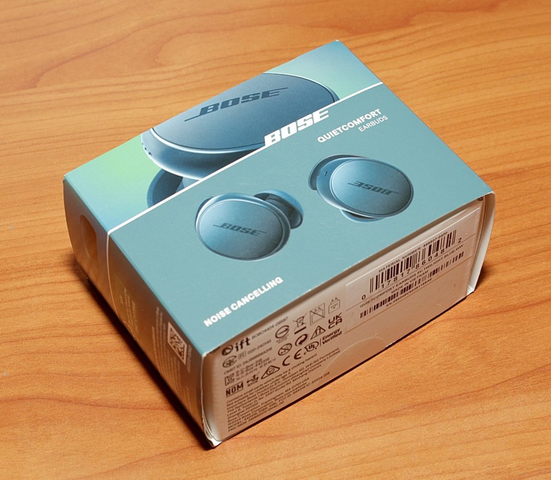 NEW Bose QuietComfort True Wireless Noise Cancelling Earbuds Blue 888507-0400