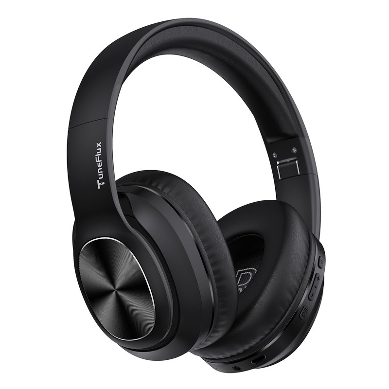 Wireless Bluetooth Headphones Over Ear 80H Playtime 3EQ Sound Modes HiFi Ster…