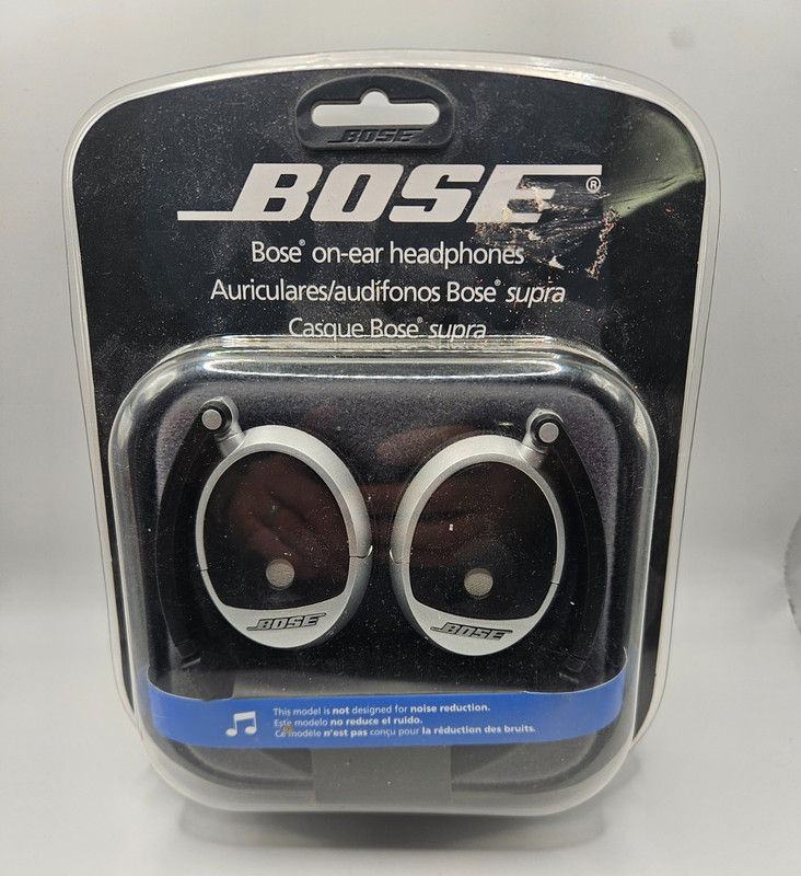 *SEALED*Brand New Bose Triport OE On-Ear Headphones – Black/Silver Still Sealed