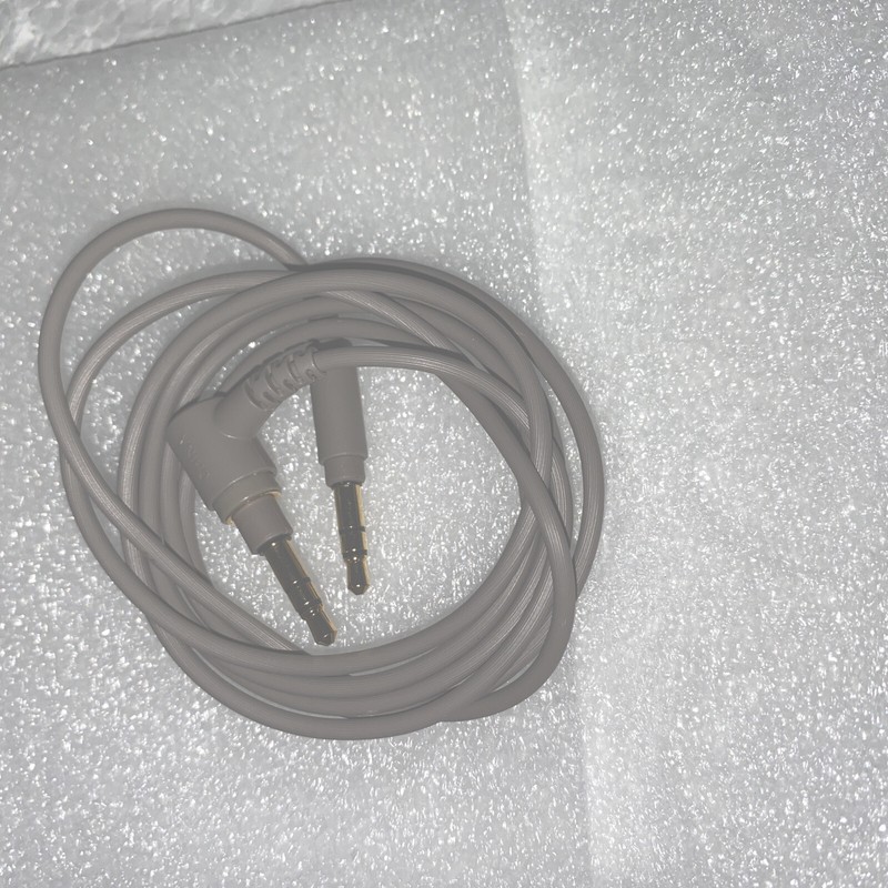 Genuine Sony WH1000XM3 WH-1000XM4 OEM 3.5mm Audio Cable BEIGE/Brown gallery