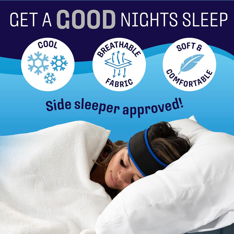 CozyPhones Sleep Headphones - Over Ear from Ultra One-Size, Blue gallery