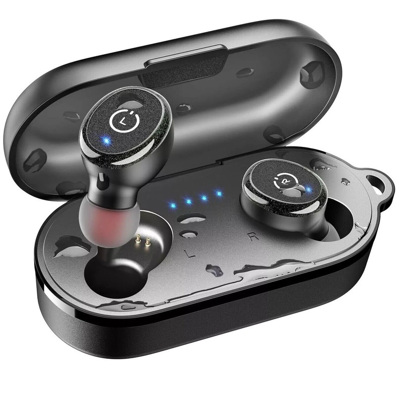 TOZO T10 Bluetooth Wireless Earbuds IPX8 Waterproof Touch Control Headphones New