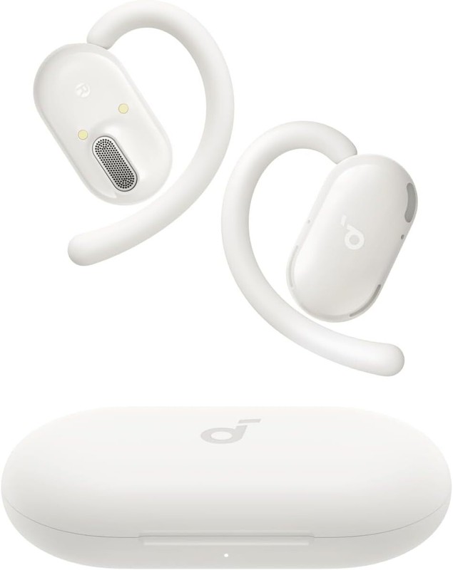 Soundcore V20i Open-Ear Headphones Snug Fit Ear Hooks Bassup Waterproof 36H Play