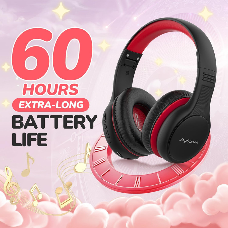 Kids Bluetooth Headphones, 60 Hours Playtime, Bluetooth 5.4 Kids Headphones Wire gallery