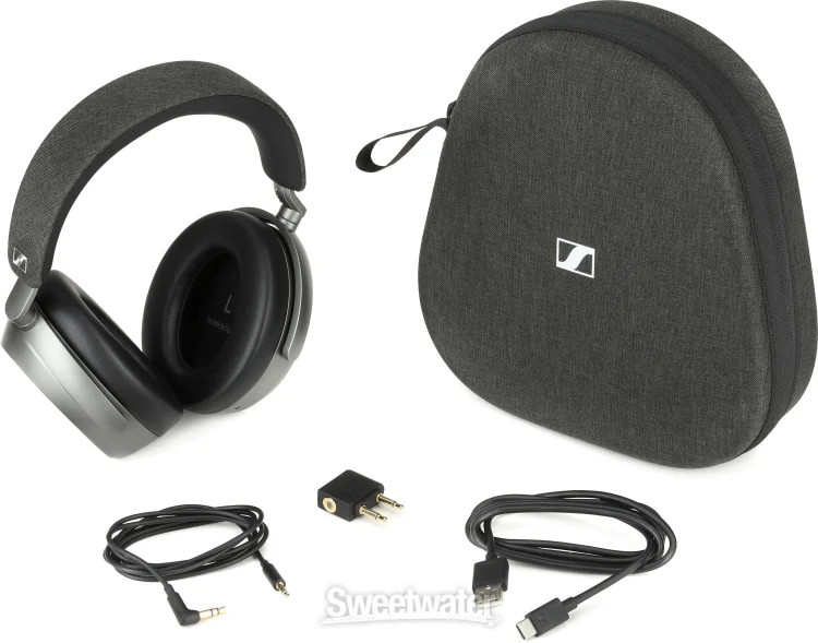 Sennheiser M4AEBT Momentum 4 Wireless Headphones - Graphite gallery
