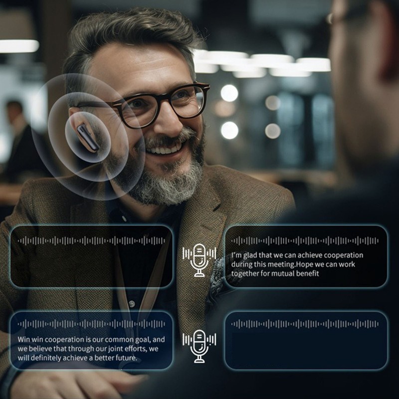 Language Translator Earbuds Support APP Real Time Bluetooth 5.3 Long Endurance gallery