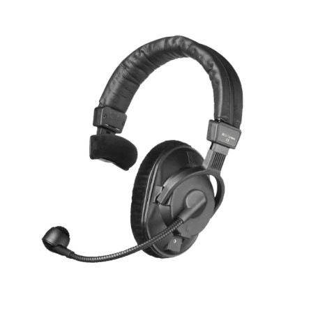 Beyerdynamic DT 280 Single-Ear Headset with Dynamic Microphone for Broadcast and