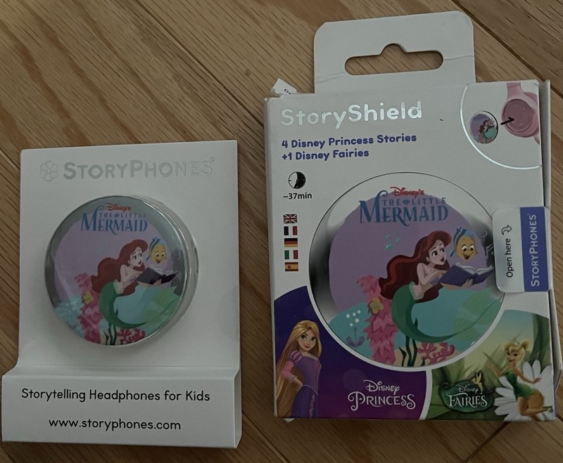 4 Disney Princess stories , 1 Disney Fairies Screen Free for kids StoryPhones
