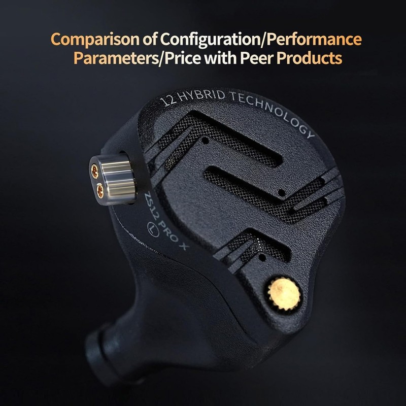 ZS12 PRO X: Hybrid 1DD+5BA In-Ear Monitors with Detachable Cable for Audiophiles gallery