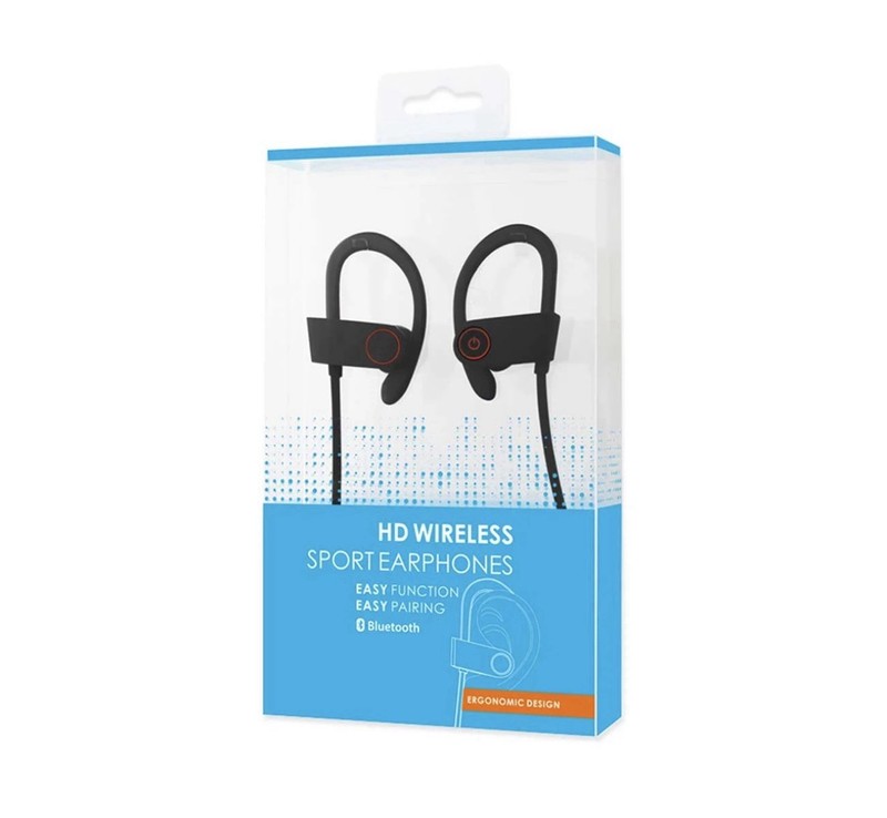 Bluetooth Headphones Sweat-proof Wireless Earphones for Running & Gym Fitness