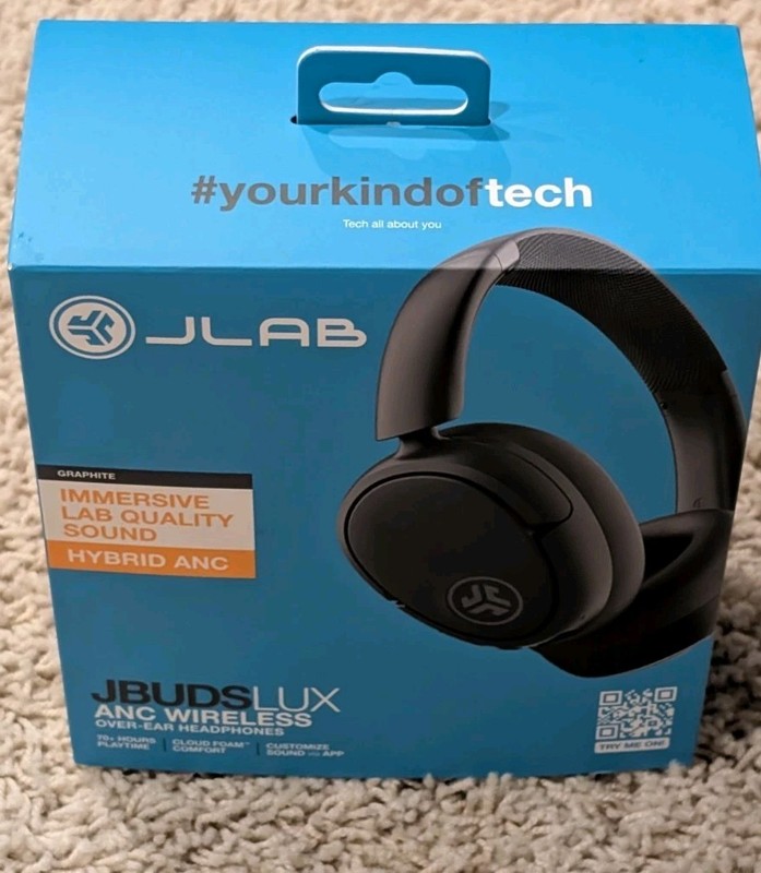 Jbuds Lux ANC Wireless Over-Ear Headphones Brand New With Box!