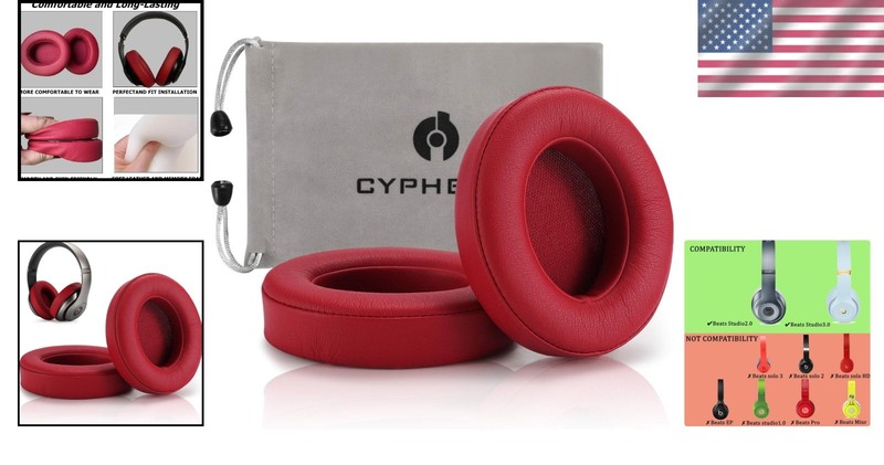 Soft Leather Earpad Cushion for Beats Studio Headphones gallery