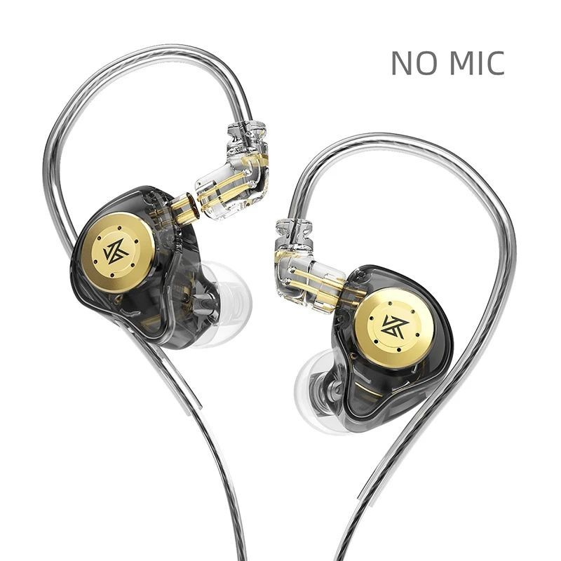 Kz Edx Pro Earphones Dynamic in Ear Monitor Hifi Wired Headphones Bass Stereo Ga