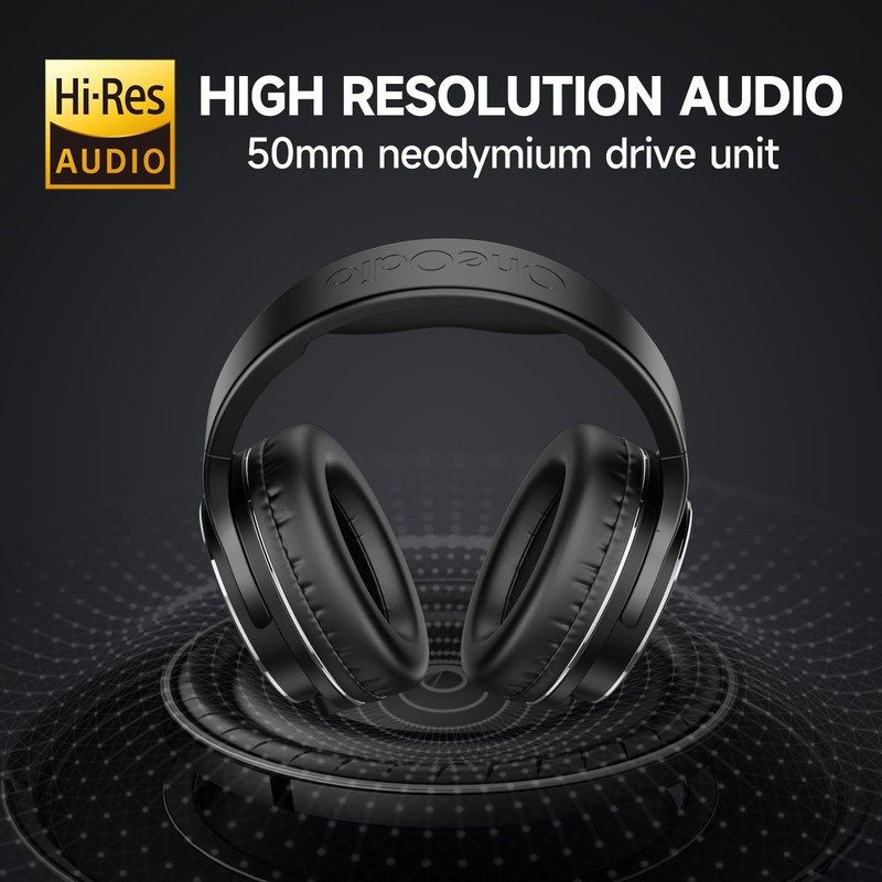 Wired Headphones - Over Ear Headphones with Noise Isolation Dual Jack Profess... gallery