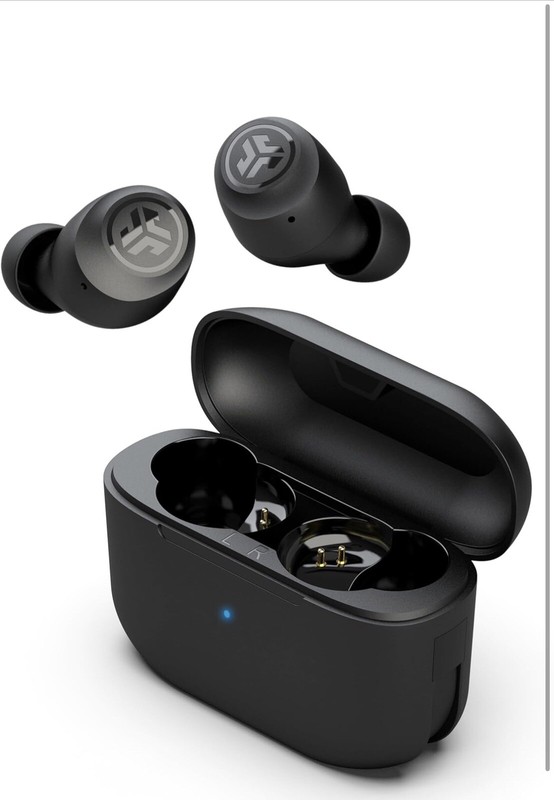 JLab – GO Air POP True Wireless In-Ear Headphones – Black