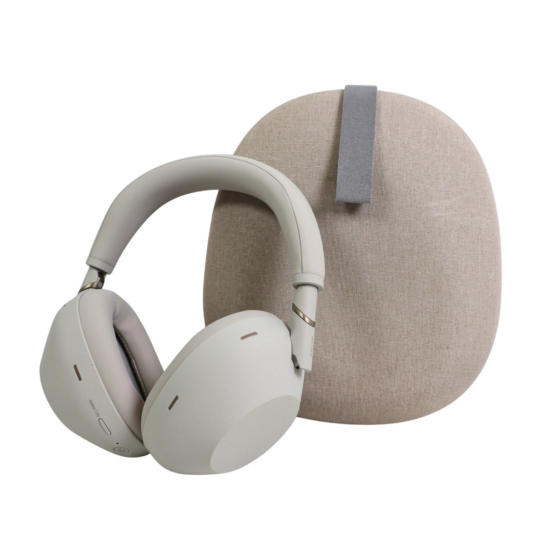 Sony WH-1000XM6 The Best Noise Canceling Wireless Headphones w/ Case, Silver