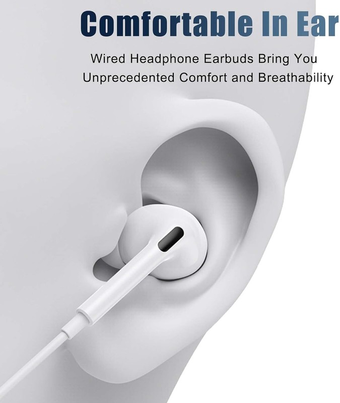 2 Pack In-Ear Headphones USB-C Earbuds for iPhone 15 Pro Max /Galaxy S24 S23 S22 gallery
