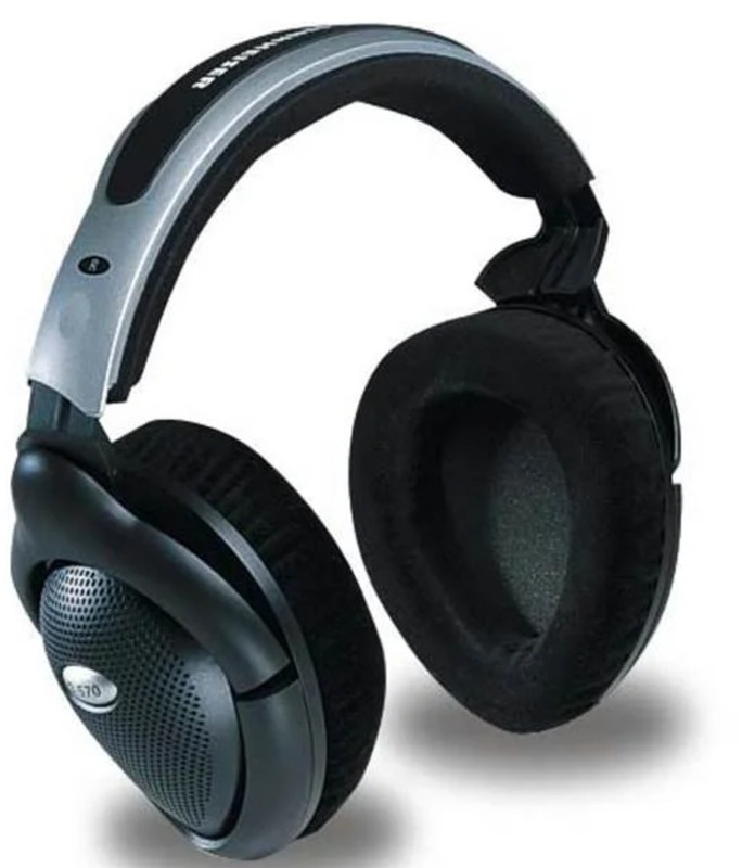 SENNHEISER HD 570 Symphony over the ear headphones.