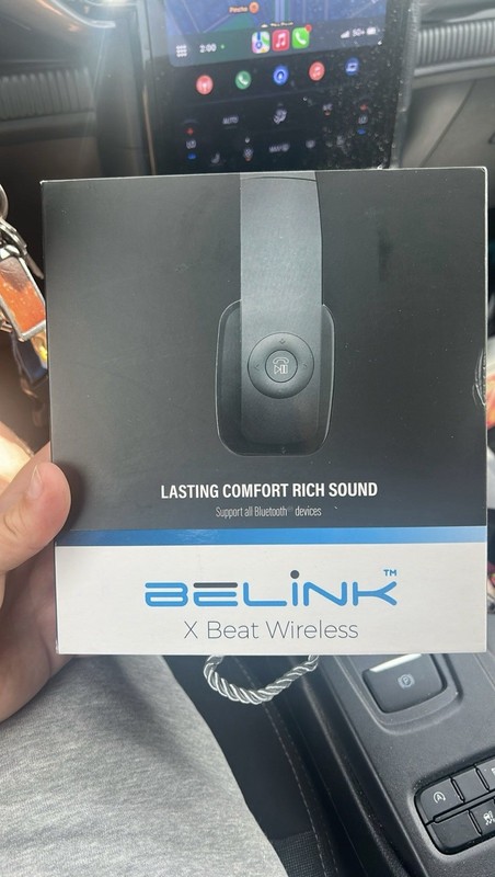 Belink X Beat Wireless Headphones New Sealed Box Model 3.2 Bluetooth