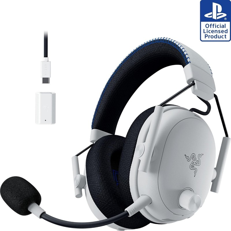 Razer BlackShark V3 Pro Wireless ANC Gaming Headset for PS5 Switch PC White gallery