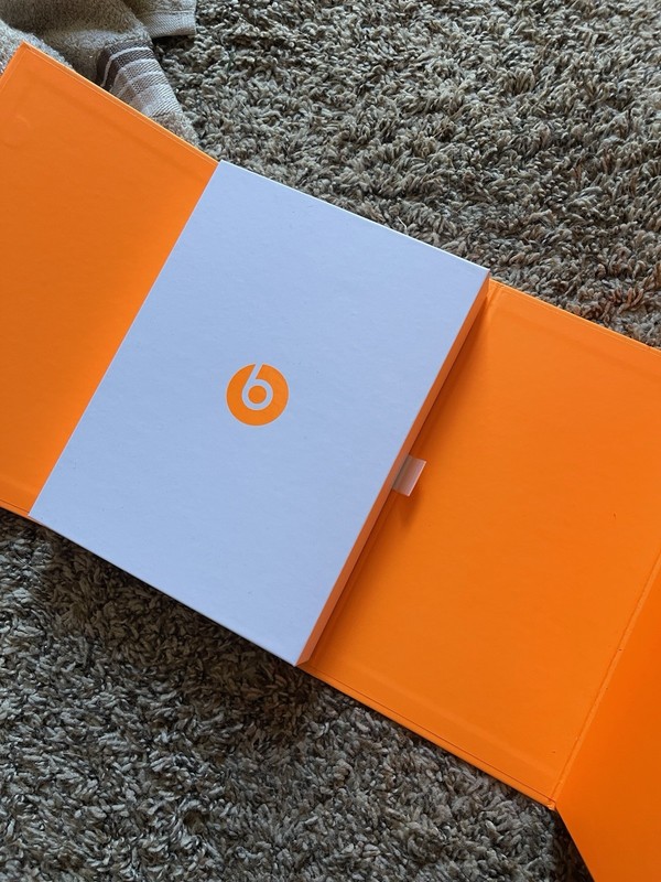 Beats by Dr. Dre Mixr On-Ear Headphones - Orange Color Neon Orange EUC gallery