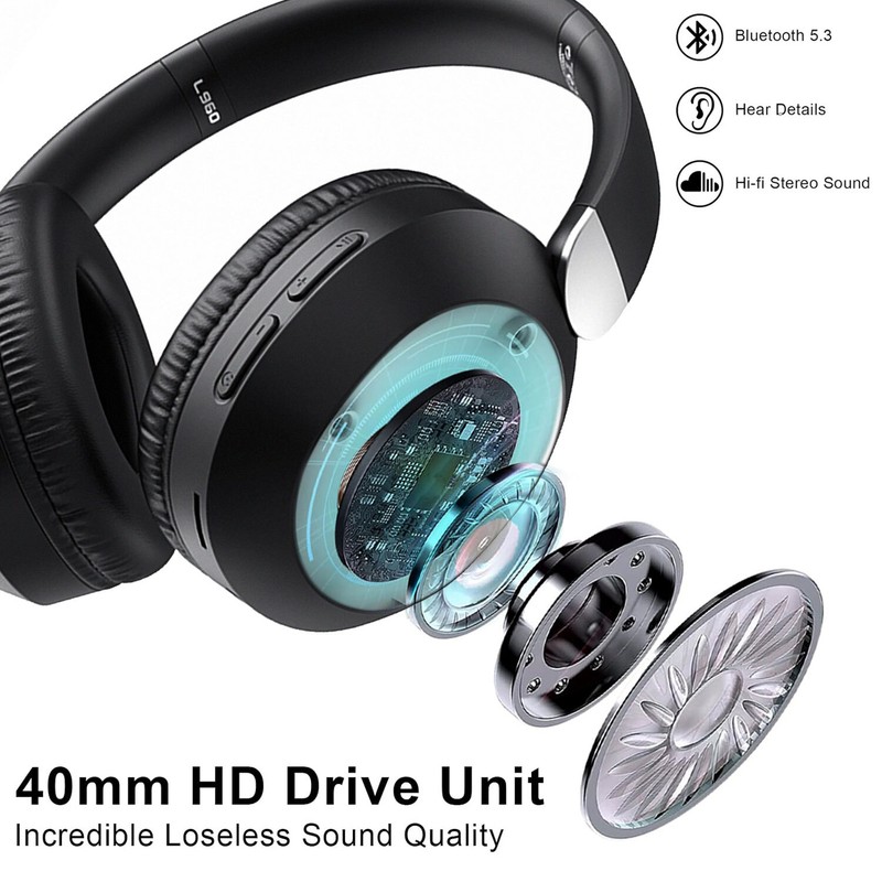 Wireless Bluetooth Over-Ear Headphone Headset For Apple iPhone 14 Pro Max Plus gallery