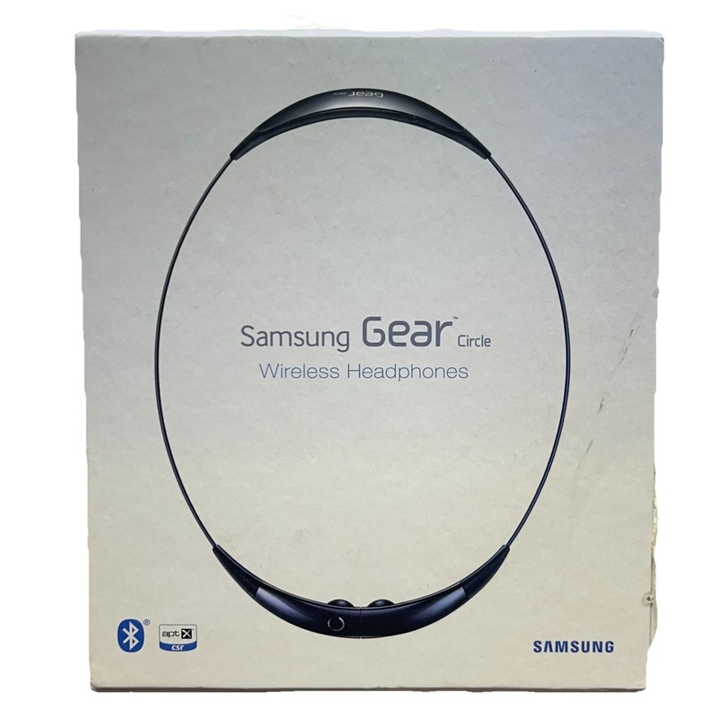 Samsung Gear Circle Wireless Necklace Headphones Black Bluetooth