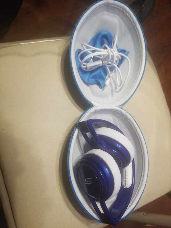 SMS AUDIO ‘Street by 50’ On-Ear Blue Headphones