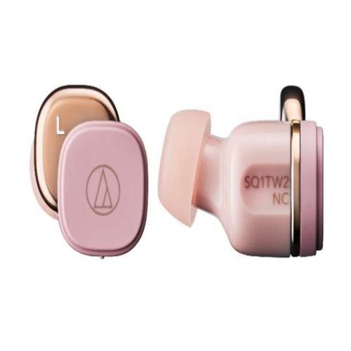 Audio-Technica ATH-SQ1TW2NC PK True Wireless Earbuds Noise Canceling, Soundscape