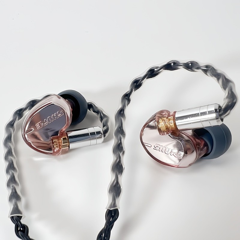 Shure SE535 Sound Isolating Noise Cancellation 3.5mm jack Earphones Rose-Gold