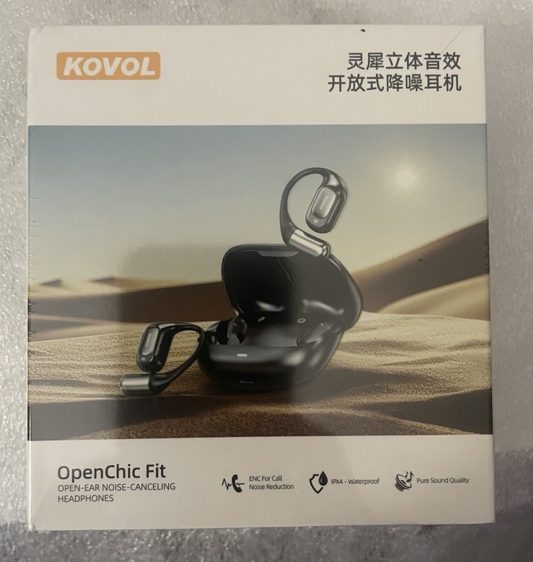 KOVOL OPENCHIC FIT OPEN-EAR NOISE-CANCELING HEADPHONES