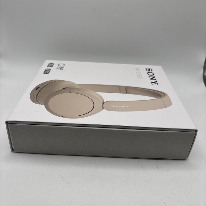 Sony WH-CH520 Wireless Bluetooth On-Ear Headphones Beige NEW Sealed gallery