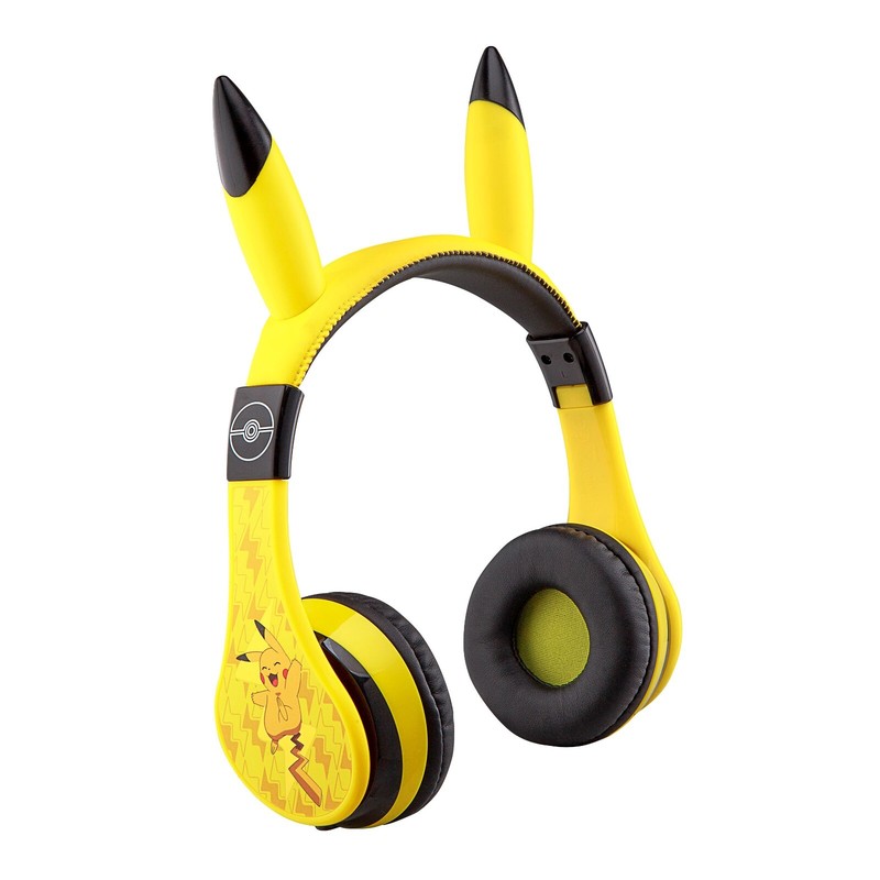 eKids Pokemon Bluetooth Headphones for Kids, Includes Aux Cord