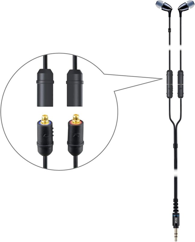 ZERO AUDIO High-resolution compatible canal type earphone ZIRCO NERO M-DX23 gallery