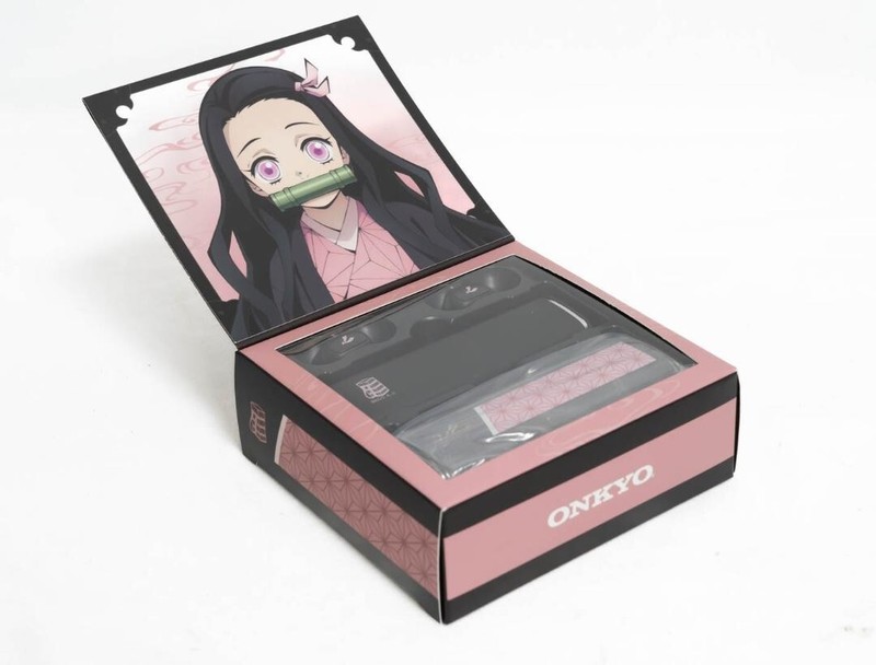 Onkyo Wireless Earphone Demon Slayer Kamado Nezuko Model Limited IE-CM5TW used