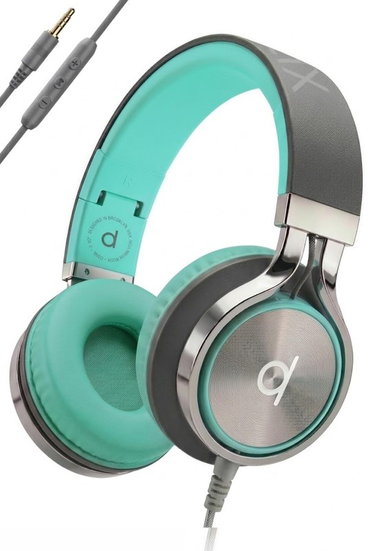 ARTIX CL750 Wired Headphones with Mic — Noise Isolating On-Ear Headphones for…