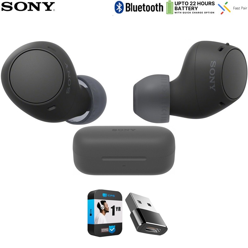 Sony Truly Wireless Earbuds with 22-Hour Battery + Converter & 1 Year Warranty gallery