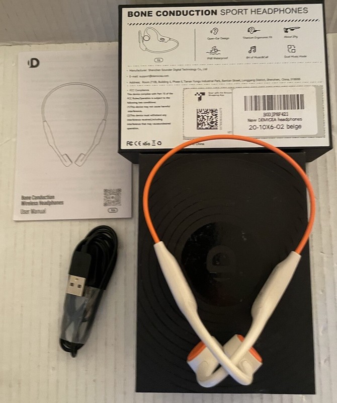 Bone Conduction Wireless Headphones